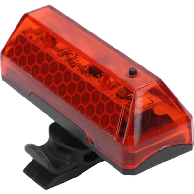 USB Opladen Fiets Achterlicht Fietsen 5LED Licht Veiligheid Reflecterend Fiets Waarschuwingslampje Rood Licht Rood red