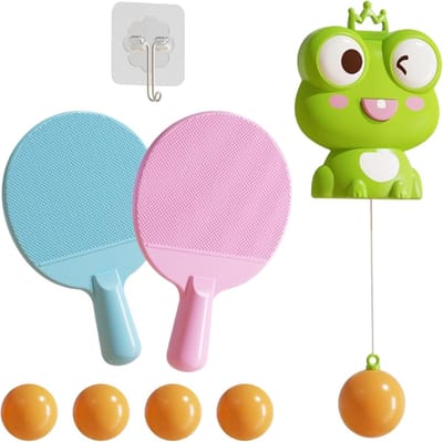 Tafeltennis Trainer - Oefenspel Set - Vaardigheden Verbeteren - Zonder Net - 24 x 23 x 5 cm - A