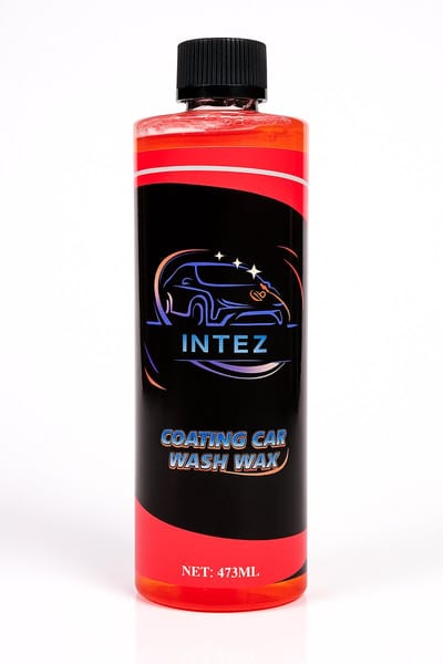 INTEZ -Ceramic -Auto Shampoo met Wax – 2-in-1 Autoshampoo met Keramische Coating - Diepe Glans & Waterafstotend | pH-Neutraal Autoverzorging