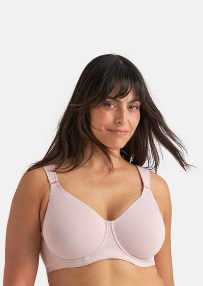 Shirtbeha met biokatoen - rosé - Gr. 100 B van Goldner Fashion