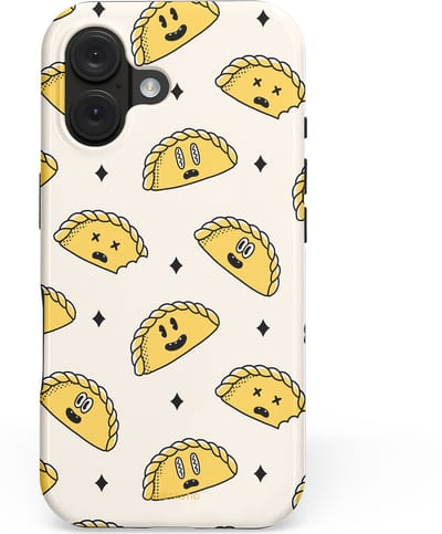 Casetastic hoesje geschikt voor Apple iPhone 16 - MagSafe - Dubbellaagse bescherming - Pastei gerei - Fashion Case - Wit Goud Beige Lichtgrijs