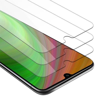 Cadorabo 3x Screenprotector geschikt voor Huawei P30 LITE - Beschermende Pantser Film in KRISTALHELDER - Getemperd (Tempered) Display beschermend glas in 9H hardheid met 3D Touch