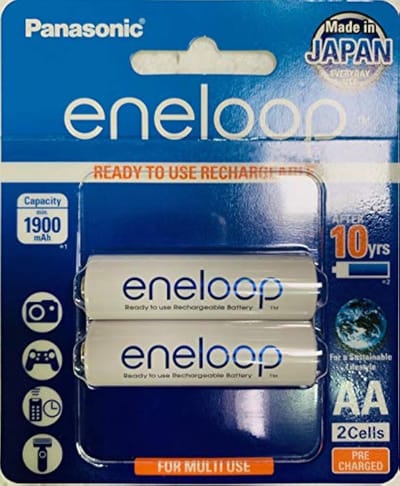 Oplaadbare Batterijen - AA Energiebronnen - Apparaten Voeden - Voorgeladen Klaar Gebruik - 2000mAh Capaciteit - Wit