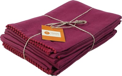 Set van 6 Katoenen Keukenhanddoeken en Servetten - Absorberend voor de Keuken en Bar