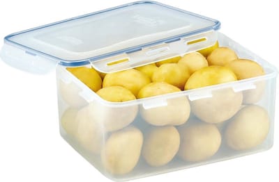 Lock&Lock Vershouddoos - Bewaardoos - Opbergbox met deksel - Opbergdoos - 6,5 liter - Luchtdicht - BPA vrij - PFAS vrij - Transparant