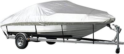 Boothoes Bescherming - Outdoor Cover - Varen Bescherming - Waterdicht Oxford Stof - 16-18FT - Zilver