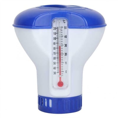 GEMAS Chemische Chloor Tablet Automatische Dispenser Met Thermometer Zwembad Desinfectie