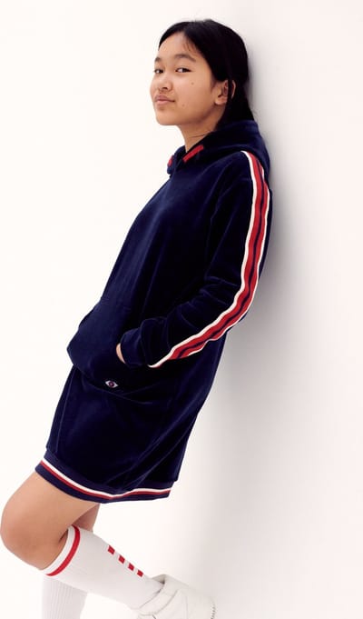 Woody - Sweater dress van velours - WoodyxAnneKurris - 14 jaar