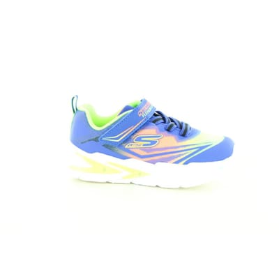 Skechers S Lighs Flex-Glow Ultra jongens sneaker - Blauw multi