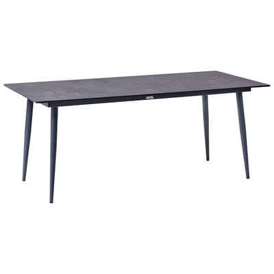 SOVARETO - Tuintafel - Donkergrijs/Grijs - HPL/Aluminium