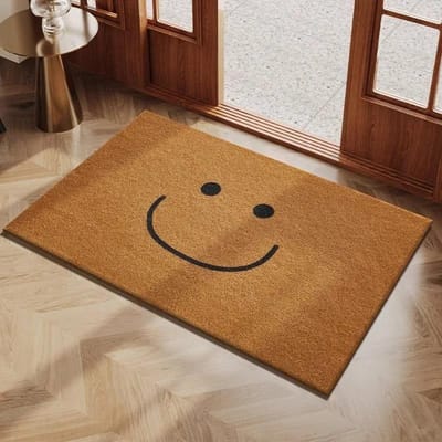 Klassieke, eenvoudige deurmat, machinewasbaar, antislip, zachte deurmat, decoratieve mat voor woonkamer en slaapkamer. 40x60cm