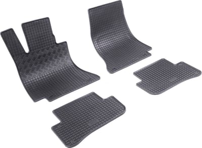 Automatten voor Mercedes C-Klasse (W205) (2014-2021) - 4-delig - Rubber