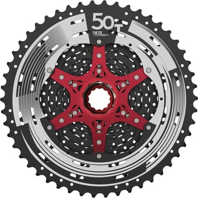 XD-driver cassette Sunrace CSMZ91X 12 speed - 10-50T - zwart