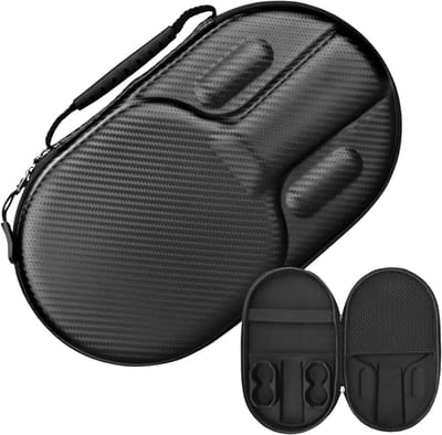 Tafeltennis Koffer - Racket Tas - Sport Uitrusting - Dubbel Racket Opslag - 31x18x6 cm - Zwart