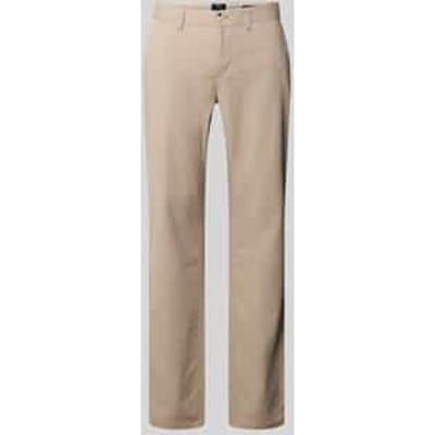 Klein motief broek met achterzakken