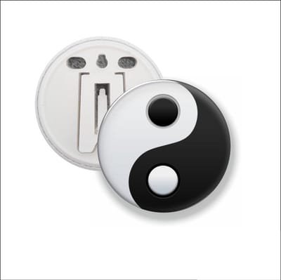 Button Met Clip - Jin Jang