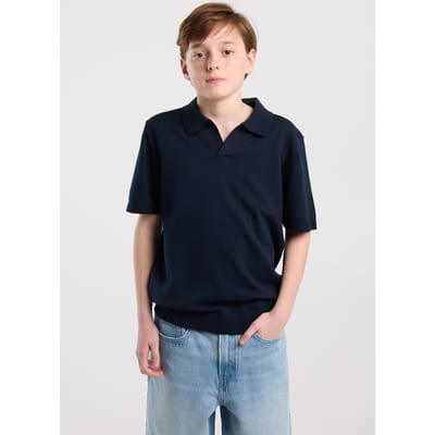 America Today Kaden Jr Dark Blue Größe: 170/176 | Hemden Outlet | Unisex | Blau