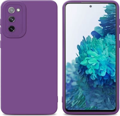 Cadorabo Hoesje geschikt voor Samsung Galaxy S20 FE in FLUID MAT PAARS - Beschermhoes gemaakt van flexibel TPU silicone Cover Fluid Case