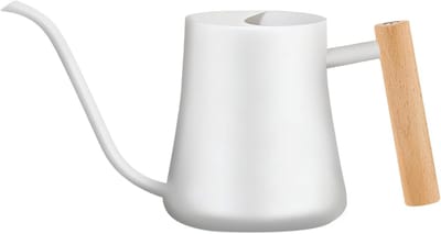 Gieter Kamerplanten - Water Kan - Planten Water Geven - Lange Dunne Uitloop - 1 Liter Inhoud - Wit