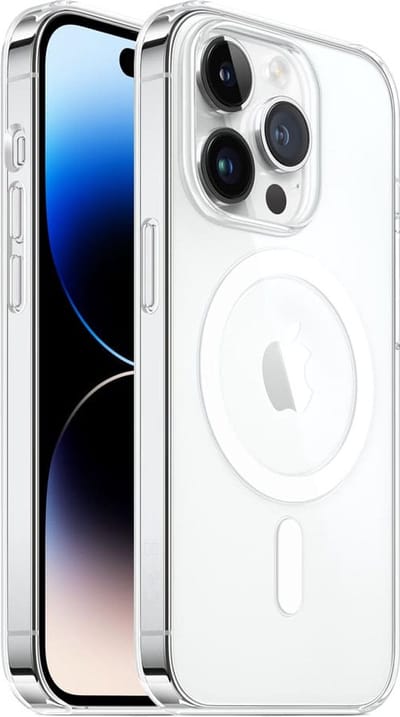 Casify Doorzichtig Hoesje geschikt voor MagSafe iPhone 14 Pro Hoesje - Transparant