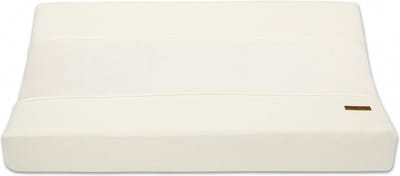 Baby's Only Gebreide baby aankleedkussenhoes - Waskussenhoes - Overtrek verzorgingskussen Classic - Wolwit - 45x70 cm