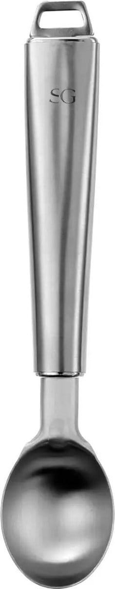 5Five ijsschep of Meloenschep - rvs - zilver - 19 cm - Keukengerei - MeloenIepel - Ijslepel