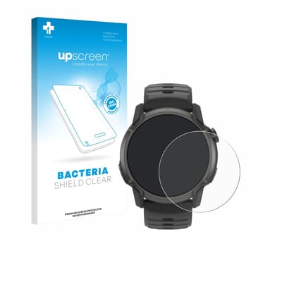 upscreen - Screenprotector voor Coros Apex 4 (42 mm) - Folie Beschermfolie transparant antibacterieel