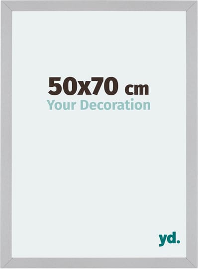 Your Decoration - Puzzellijst 50x70 cm - Zilver Mat - Puzzellijst 500-1000 stukjes - MDF Fotolijst - Mura
