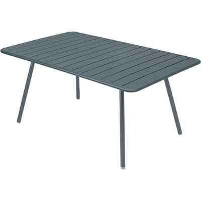 Fermob LUXEMBOURG Comfort 6 tafel - 47 antraciet mat