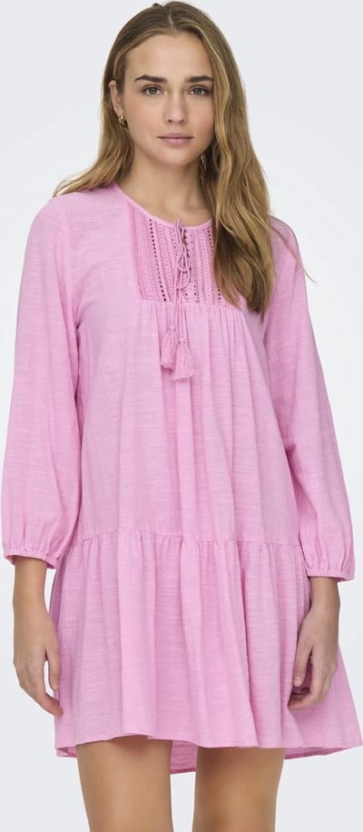 ONLY - ONLVINNIE LIFE 3/4 LACE TUNIC WVN NOOS - Dames - Mini jurken
