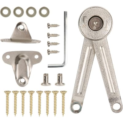Tige de support hydraulique pour porte d'armoire en alliage de zinc haute densité, accessoires de quincaillerie pour armoires domestiques
