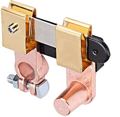 Battery Disconnect Knife Blade Switch Terminal Car Battery Cut Off Switch Terminal Auto Battery Shut Off Yachts Vehicles