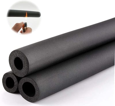 Isolatieschuim Pijpen - Leiding Isolatie - Vorst Bescherming - Uitstekende Warmte-isolatie - 20x25mm 1.9m - Zwart