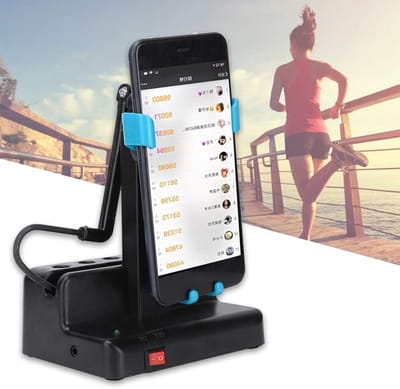 Verdien stappen automatisch - Telefoon Shaker Swing Motion Non Magneet Stille Shake Wiggle Apparaat - Mobiele Stappentellers Links/Rechts Swing met AAN/Uit Schakelaar - AutomatischSchudden Stappenteller .