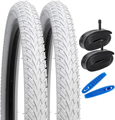 2x 26 inch Fietsbinnenbanden Set - Geschikt voor 26x1.75 - Schrader Ventiel AV32mm