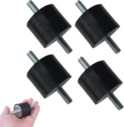 Rubberen buffer M8 - 4 stuks schokdempers voor anti-vibratie en geluidsreductie