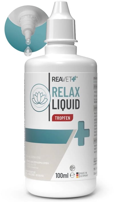 ReaVET - Relax druppels voor Honden - Zorgt voor ontspanning en evenwicht - Bevordert het algehele welbevinden bij dieren - 100ml