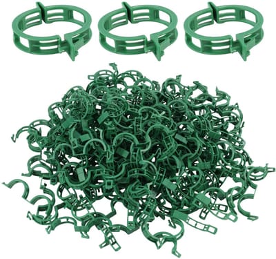 Plantenclips van kunststof, tomaten- en groenteklemmen, weerbestendig, voor tuinen, balkons en boerderijen, praktisch en duurzaam tuinaccessoire