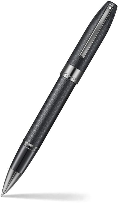 Rollerball Sheaffer Legacy 9066, chevron matte black, gun metal trims