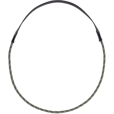 QHP - Halstouw - Neckrope - Leer - Olive - Pony