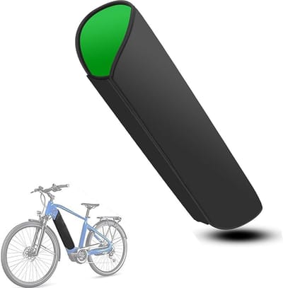 Batterijbeschermhoes voor fietsen, geïntegreerde batterijaccessoires, universele pasvorm voor 28-50 cm fietsen, optimale bescherming en transportveiligheid