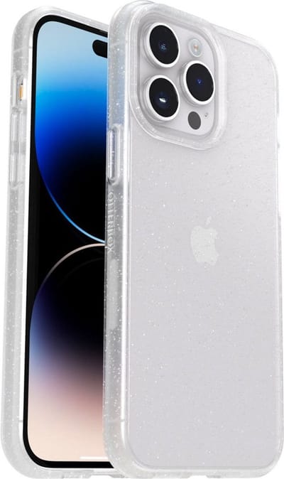 OtterBox React geschikt voor Apple iPhone 15 Pro Hoesje Transparant Glitter