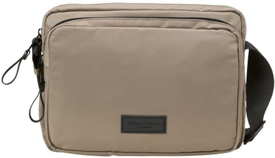 Marc O'Polo schoudertas Gustav Crossbody Bag Pavestone Taupe