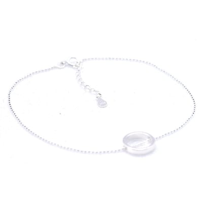 Heaven Eleven - dames - Enkelbandjes - zilver - 925 - 1mm - verstelbaar maat 23 + 4cm