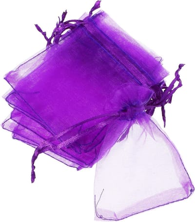 Lege Geurzakjes - Lavendel Zakjes - Decoratie Cadeau - Ademend Materiaal - 100 Stuks - Paars