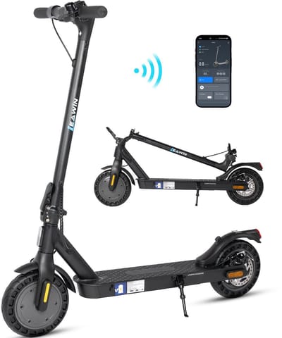 vankel E5PRO Elektrische Step - 375Wh Accu - Actieradius 30 km - 500W Motor - Cruise Control - Anti-diefstalmodus - Slimme bediening via Bluetooth en App -10 Inch Honeycomb Anti-lek Banden - Schijfrem&V-rem - Opvouwbare