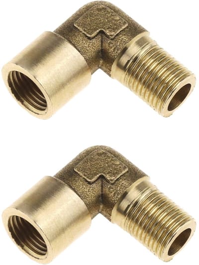 Dailygoods- Rechthoek Connector 90 Graden - Mannelijk/Vrouwelijk