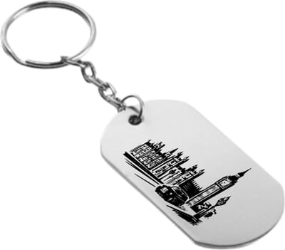 Akyol - london sleutelhanger - London - london iemand die van reizen houd engeland vakantie uk - london iemand die van reizen houd engeland vakantie uk - 54 x 29mm