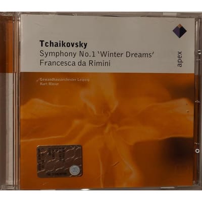 CD TSJAIKOVSKI, P.I.. - Symfonie nr. 1-Winter Drea  2564611412 Apex 2004 VK Klassiek Gebruikt brown