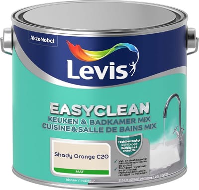 Levis - Easyclean Keuken & Badkamer Mix - Shady Orange C20 - Mengverf - 2,5 L